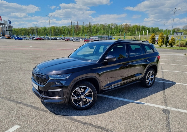 Skoda Kodiaq cena 142300 przebieg: 38000, rok produkcji 2021 z Gliwice małe 379